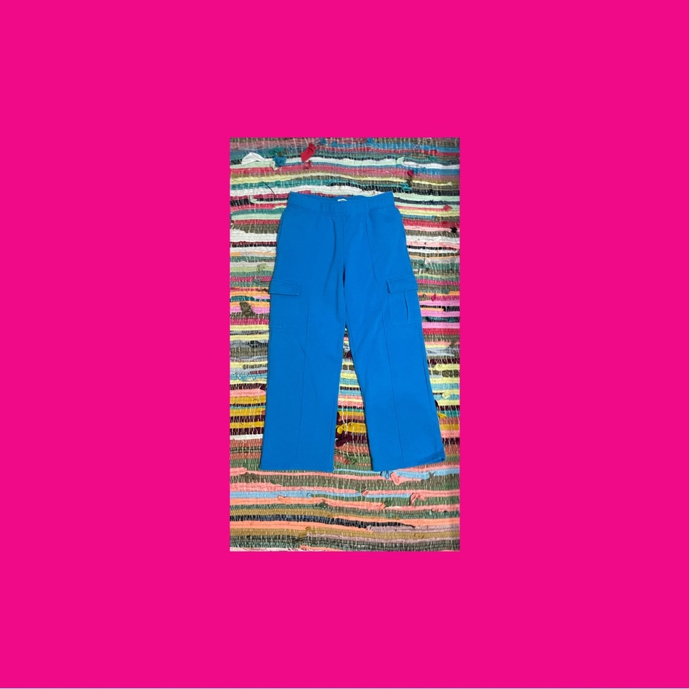 blue sweatpants